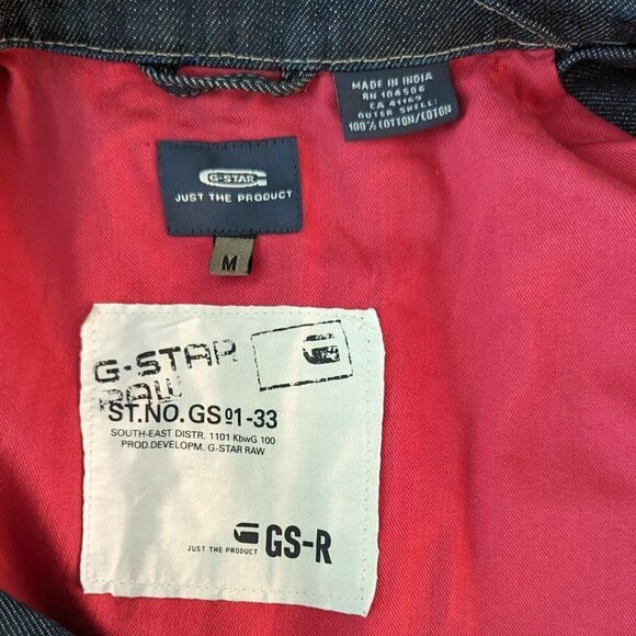 G-Star Raw Jean Jacket Blazer M - Picture 5 of 6